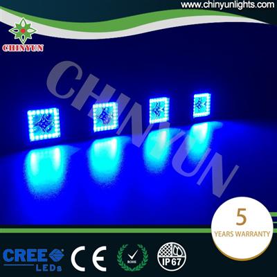 Color changing 3.2" blue angel eyes halo led light