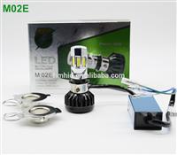 New Package RTD M02E 10-32V 35W 3500LM 6 sides LED motorcycle headlight