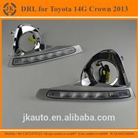 Super Bright Waterproof LED DRL for Toyota Crown 13G Factory Price LED Daytime Running Light for Toyota Crown 2012-2014