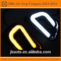 New Arrival Light Gudie Style Jeep Compass Daytime Running Light High Quality LED DRL Fog Light for Jeep Compass 2013 2014