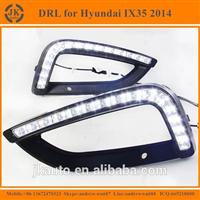 New Arrival High Quality LED Fog DRL For Hyundai IX35 LED Daytime Running Light for Hyundai IX35 2014