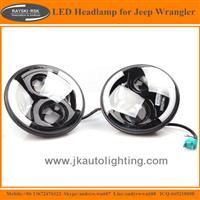 Hot Selling High Quality 80W 7" LED Head Lamp for Jeep Wrangler Super Bright High Power LED Head Light for Jeep Wrangler