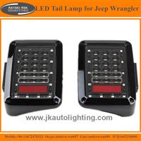 High Quality Super Bright Tail Light LED for Jeep Wrangler Hot Selling LED Tail Lamp for Jeep Wranlger LED Rear Light