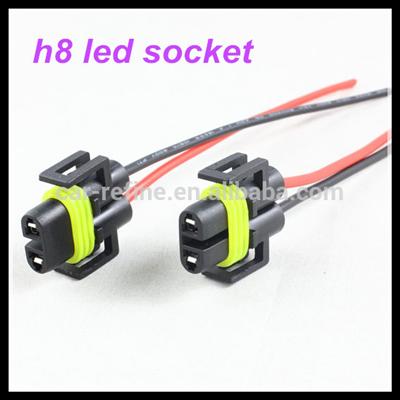 wholesale H8 H9 H11 HID LED Fog light Head Light Lamp Bulb Socket