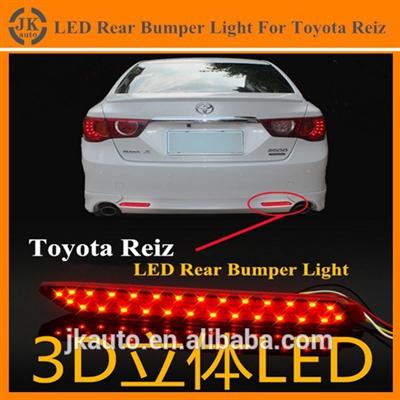 High Quality LED Bumper Light for Toyota Reiz Multifunctional LED Rear Bumper Reflector Light for Toyota Reiz 2013 2014