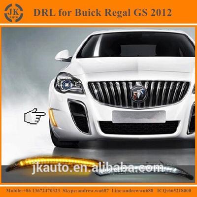 Hot Selling Car Specific LED DRL for Buick Regal GS Super Quality LED Day Running Light for Buick Regal GS 2012 with turn signal