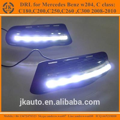 High Quality LED fog Light for Benz LED Daytime Running Light for Mercedes Benz W204 C class:C180/C250/C260/C300 2008-2010