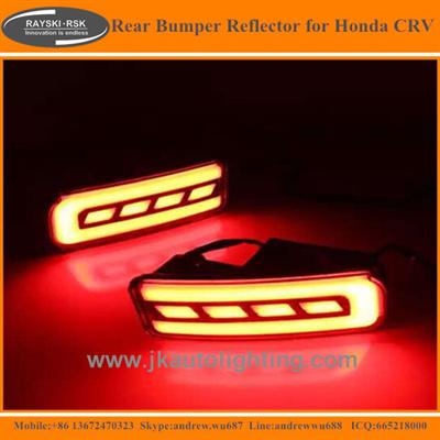 New Arrival High Quality LED Rear Bumper Reflector for Honda CR-V Best Selling Rear Bear Bumper LED for Honda CRV 2016
