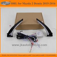Car Specific LED DRL Lights for Mazda 2 Demio Hot Selling Turn Signal LED Daytime Running Light for Mazda 2 Demio 2015 2016