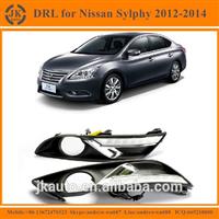 Factory Direct Supply LED Daytime Running Light for Nissan Sylphy Great Quality Ultra Bright LED DRL for Nissan Sylphy 2012-2014