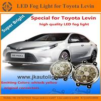 High Quality Angel Eyes LED Fog Light for Toyota Levin Factory Direct LED Fog Lamp for Toyota Corolla Levin 2014-2015