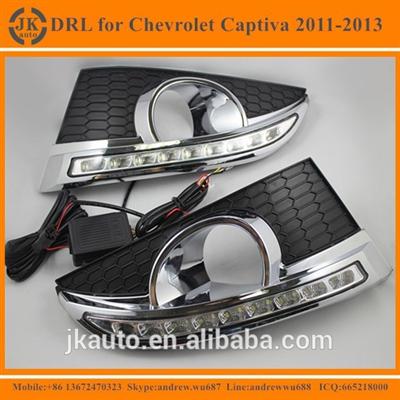 High Power LED DRL Fog Lights for Chevrolet Captiva Excellent Quality LED Daytime Running Lights for Chevrolet Captiva 2011-2013