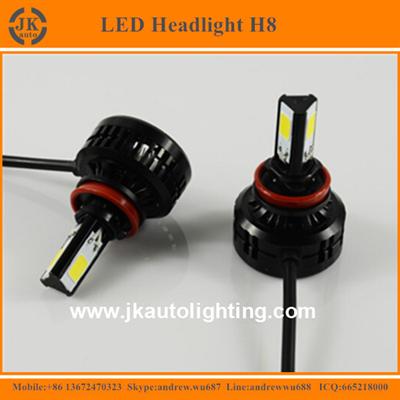 Three Sided 360 Degree Emitting H8 LED headlight New Arrival High Quality LED Headlight Bulbs H8