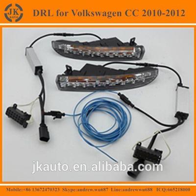 High Quality Upgraded LED DRL for VW Passat CC Hot Selling Osram LED Daytime Running Lioght for Volkswagen cc 2010-2012
