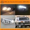 Super Bright LED Daytime Running Lights for Toyota FJ Cruiser Great Quality LED DRL Fog Lights for Toyota FJ Cruiser 2009-2013