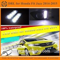 High Quality Waterproof LED DRL for Honda Jazz Fit Hot Selling LED Day Light for Honda Jazz Fit 2014 2015