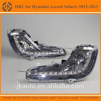Ultra-Bright LED DRL for Hyundai Accent Special LED Daytime Running Light for Hyundai Accent Solaris 2012-2013