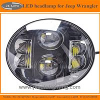 Hot Selling 7" LED Head Lamp for Jeep Wrangler TJ High Quality Round LED HeadLights for Jeep Wrangler TJ 1997-2006