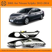 High Power LED DRL Fog Light for Sylphy Excellent Quality LED Daylight for Nissan Sylphy 2012~14'