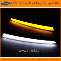 Hot Selling High QUality LED DRL for Ford Escape Super Bright Light Guide LED Daytime Running Lights for Ford Escape 2013