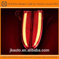 Factory Supply High Quality LED Rear Bumper Reflector Light for Mazda 6 Atenza Hot Selling Rear Bumper Light for Mazda 6 Atenza