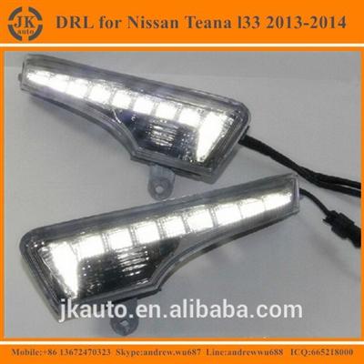 Factory Direct Super Great Daytime Running Lights LED for Nissan Teana l33 Best Selling LED Day Light for Nissan Teana l33 2014