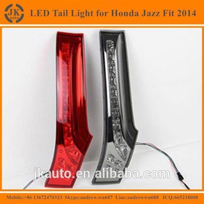 New Arrival Excellent Quality Auto Tail Light for Honda Fit/Jazz Hot Selling LED Tail Light for Honda Jazz Fit 2014 2015