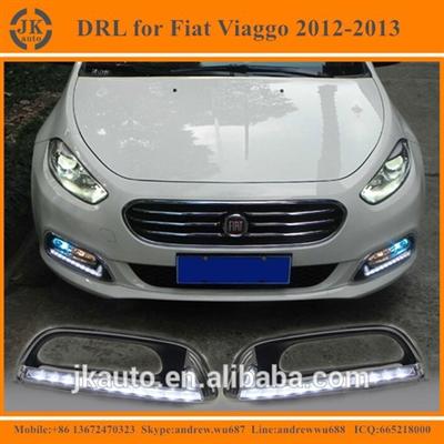 Good Price Wholesale 11 LED DRL for Fiat Viaggo High Power Super Quality LED Daytime Running Lights for Fiat Viaggo 2012-2013