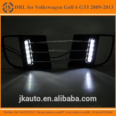 Good Price High Bright LED Fog Light DRL Daytime Running Light for Volkswagen VW Golf 6 GTI 2009-2013