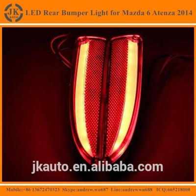 Factory Supply High Quality LED Rear Bumper Reflector Light for Mazda 6 Atenza Hot Selling Rear Bumper Light for Mazda 6 Atenza