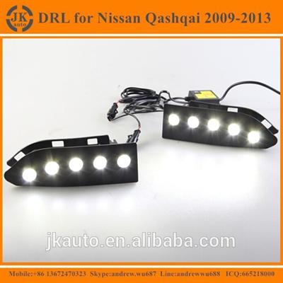 Good Price LED DRL Fog Light for Nissan Qashqai Excellent Quality LED Daylight for Nissan Qashqai 2009-2013