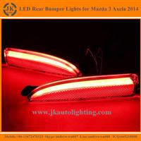 Factory Direct LED Rear Bumper Reflectors for Mazda 3 Axela Super Bright LED Reflector Tail Lights for Mazda 3 Axela 2014