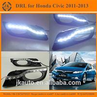 New Arrival Wholesale High Power LED Super Quality Daytime Running Light for Honda Civic 2011-2013