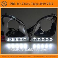 Best Selling LED DRL Fog Light for Chery Tiggo Excellent Quality LED Daylight for Chery Tiggo 2010-2012