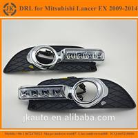 High Power LED DRL Fog Light for Mitsubishi Lancer EX Excellent Quality LED Daylight for Mitsubishi Lancer EX 2009-2014