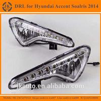 Car Specific LED DRL for Hyundai Accent Solaris Best Selling LED Daytime Running Light for Hyundai Accent Solaris 2014