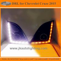 Excellent Quality LED Daytime Running Lights for Chevrolet Cruze Turn Signal LED DRL Fog Lights for Chevrolet Cruze 2015