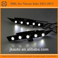 Best Selling LED DRL Fog Light for Nissan Juke Excellent Quality LED Daylight for Nissan Juke 2011-2013