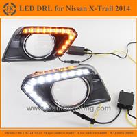 Best Selling High Quality LED Daytime Running Light for Nissan X-Trail Super Bright LED DRL Fog Light for Nissan X-Trail 2014