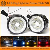 Factory Wholesale LED Fog Light for Nissan Tiida NB Fashionable Design LED Fog Lamp for Nissan Tiida NB 2005