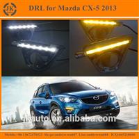 New Arrival LED Fog Light With Yellow Turn Signal Daytime Running Light for Mazda CX-5 2013