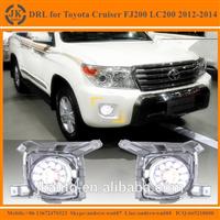 Top Quality LED DRL Fog Light for Toyota Lander Cruiser FJ200 LC200 Hot Sale LED Daylight for Toyota Lander Cruiser FJ200 LC200