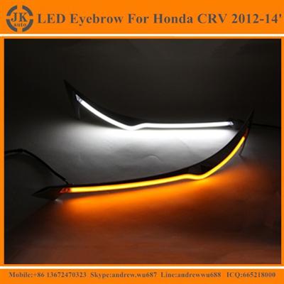 High Quality New Arrival LED DRL Strip for Honda CRV LED Eyebrow for Honda CRV Daytime Running light 2012-2014