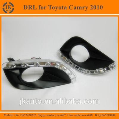 Hot Selling International Edition LED DRL Fog Light Excellent Quality Super Bright LED Daylight for Toyota Camry 2010