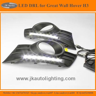 High Quality LED Daytime Running Light for Great Wall Haval H3 Best Selling LED DRL for Great Wall Haval H3