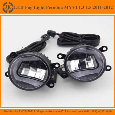 Hot Sale Osram LED Fog Light for Perodua MYVI 1.3 1.5 High Quality LED Auto Fog Light for Perodua MYVI 1.3 1.5 2011-2012