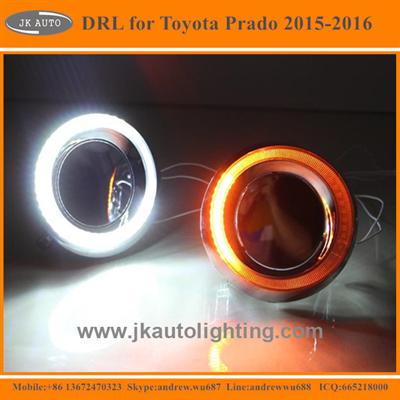 High Quality LED Daytime Running Light for Toyota Prado New Arrival LED DRL for Toyota Prado 2015-2016