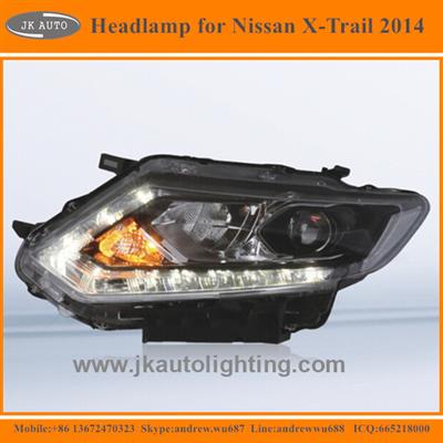 High Quality Super Bright Headlamp LED for Nissan X-Trail Hot Selling Car LED Headlamp for Nissan X-Trail LED Headlamp