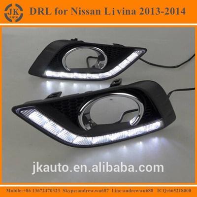 Wholesale Waterproof LED DRL for Nissan Livina Best Selling LED Daytime Running Lights for Nissan Livina 2013 2014