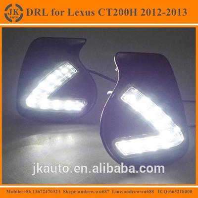 High Quality Car Specific LED Daytime Running Light for Lexus CT200H Best Selling LED DRL for Lexus CT200H 2012-2013